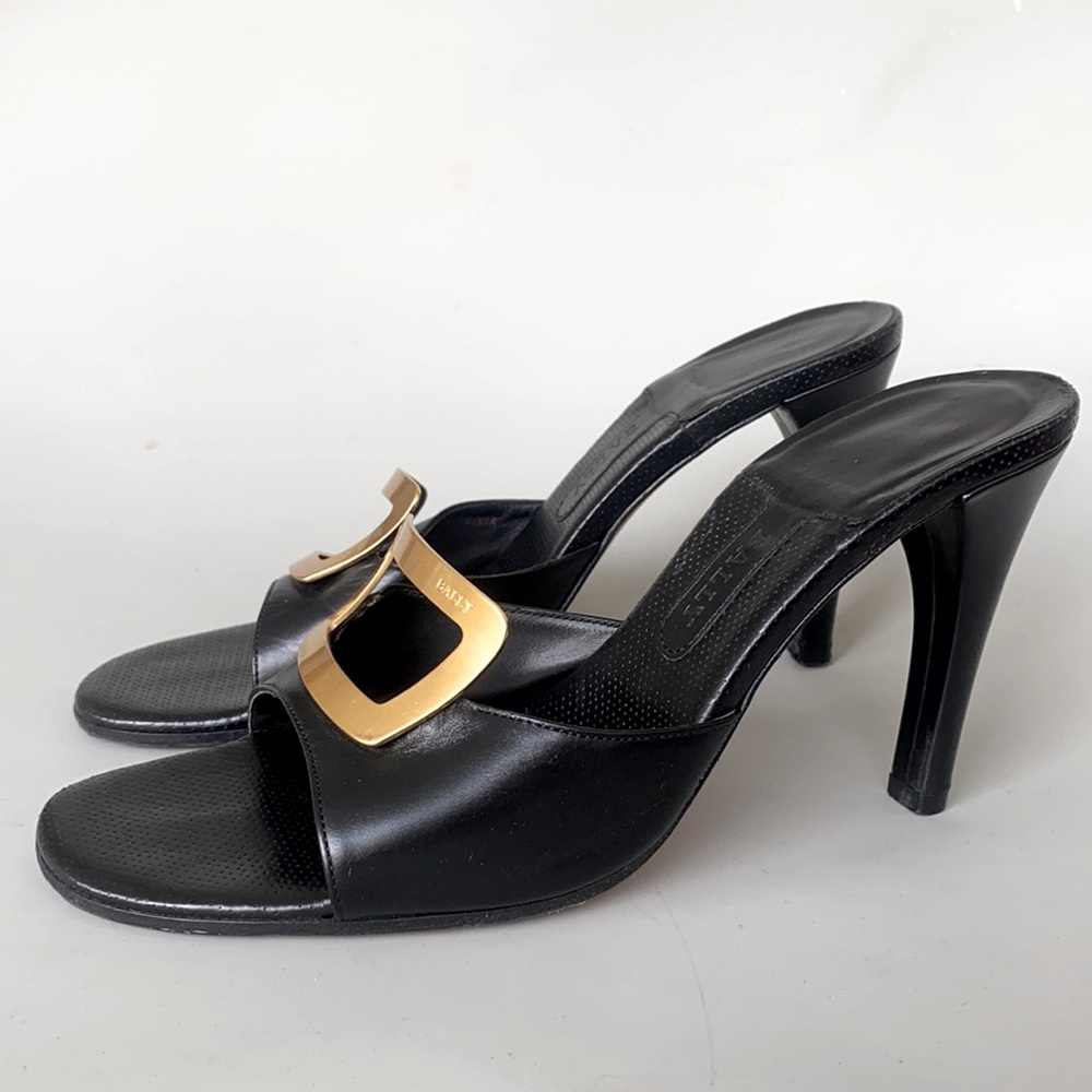 Bally high heel mule